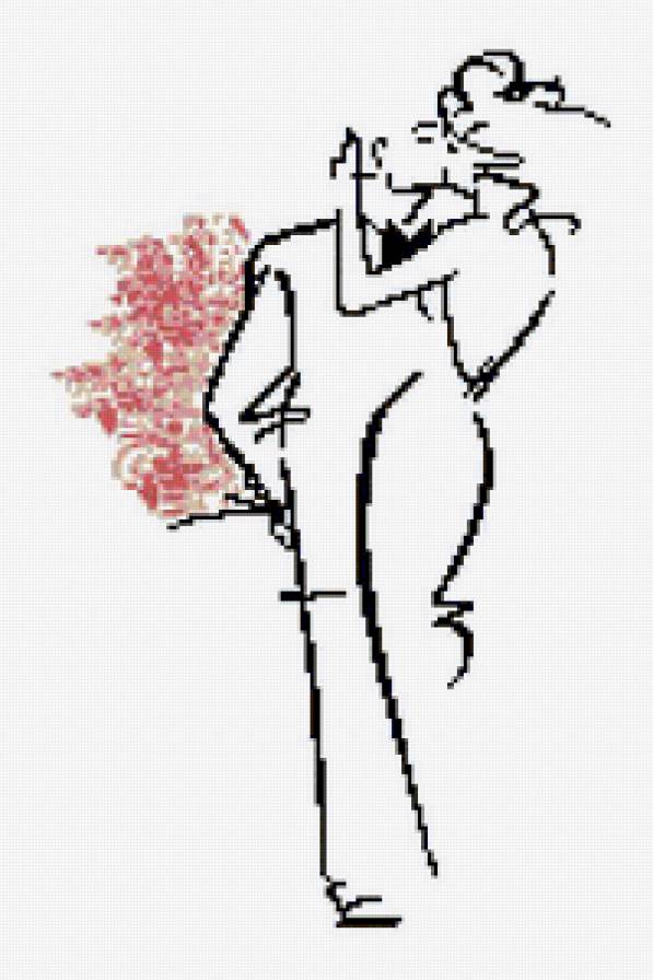 Пара - силуэт, пара - предпросмотр