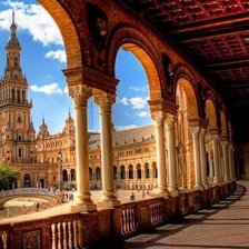 Схема вышивки «Город»