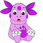 Схема вышивки «лунтик»