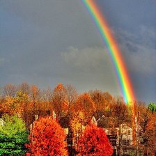 Схема вышивки «Радуга»