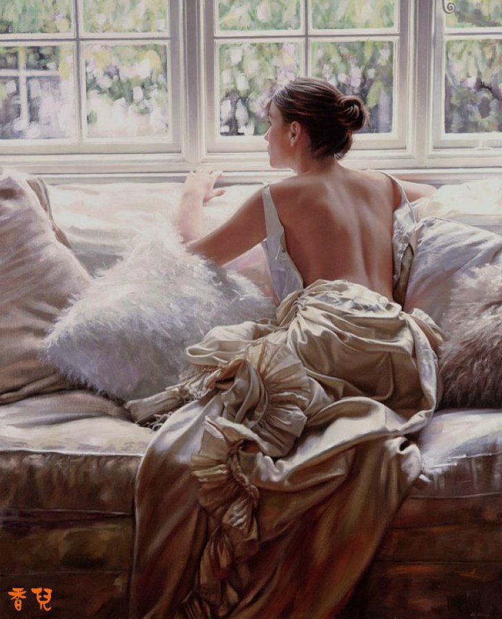 серия "женщины" - женщина. - оригинал