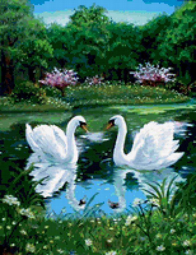 Лебеди - лебеди - предпросмотр