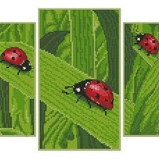 Схема вышивки «33»