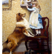 Схема вышивки «любопытство»