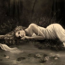 Схема вышивки «Ундина»