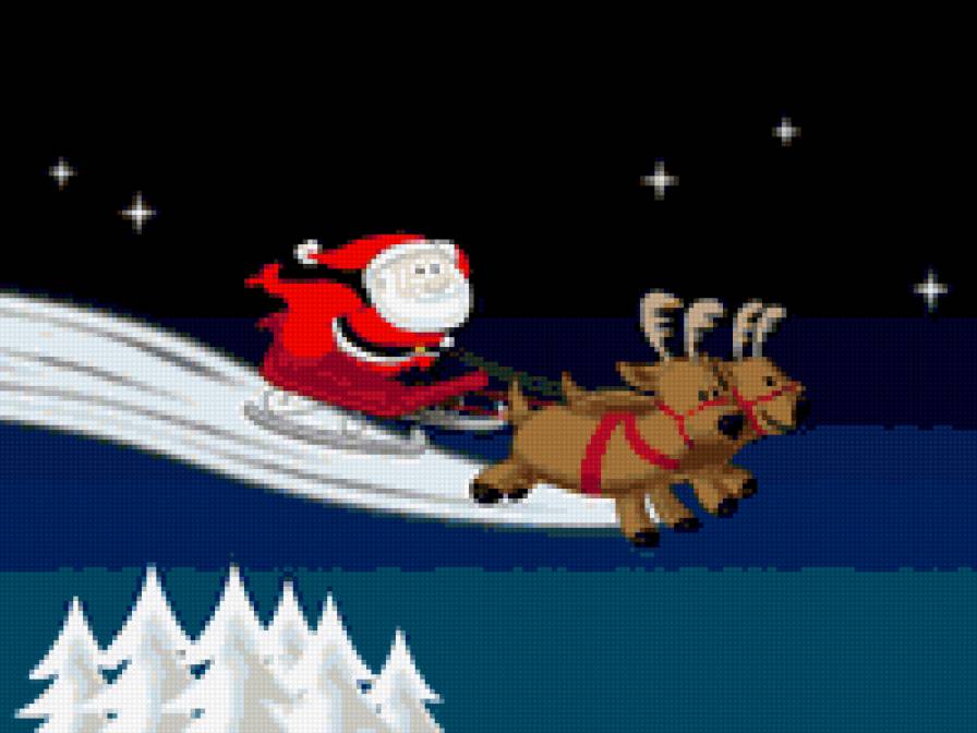 С Новым годом! - новый год, празник, дед мороз - предпросмотр