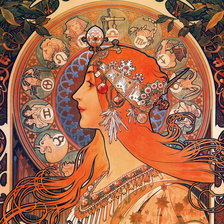 Схема вышивки «Круг лет (Муха)»