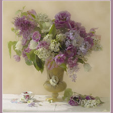 Схема вышивки «букет»