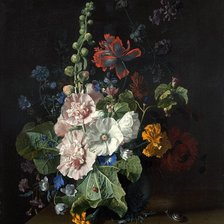 Схема вышивки «Мальвы»