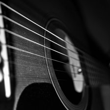 Схема вышивки «гитара»