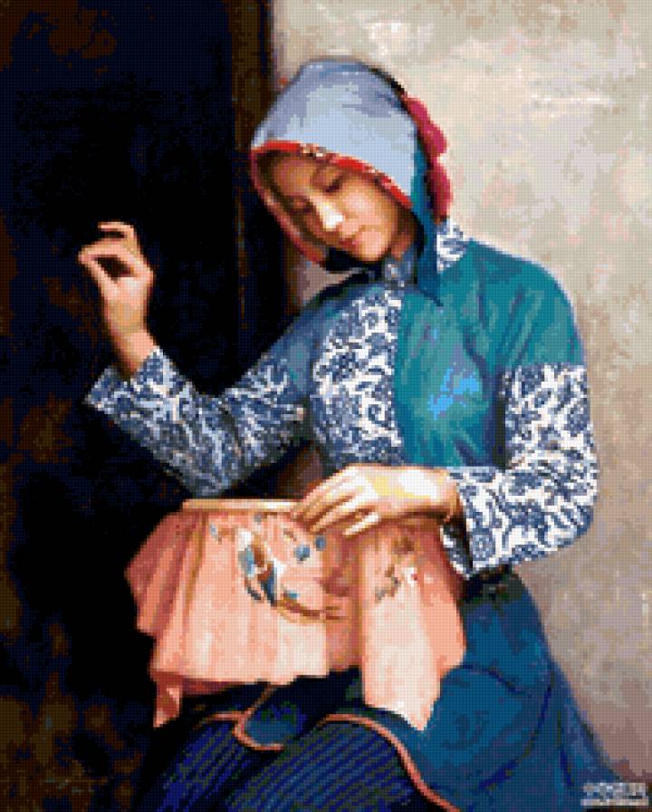 вышивальщица - предпросмотр