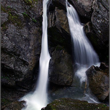 Схема вышивки «Водопад»