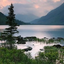 Схема вышивки «природа Тывы»