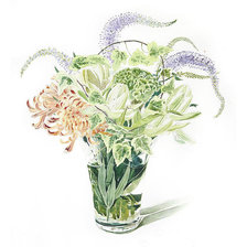 Схема вышивки «букет»