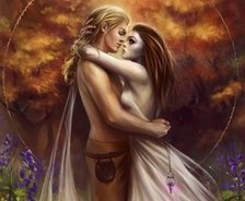 Схема вышивки «пара»