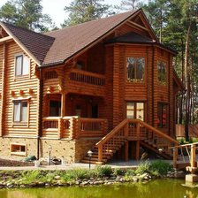 Схема вышивки «домик»