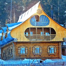 Схема вышивки «терем»