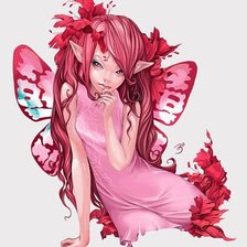 Схема вышивки «эльфийка 3»