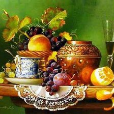 Схема вышивки «стол счастья»