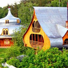 Схема вышивки «терема»