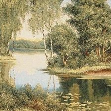 Схема вышивки «заводь»