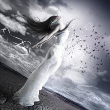 Схема вышивки «серия "стиль - ангел"»