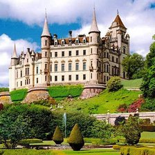 Схема вышивки «замки мира»