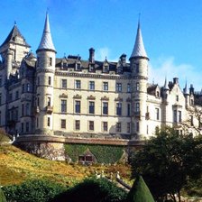 Схема вышивки «замки мира»