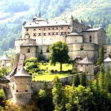 Схема вышивки «замки мира»