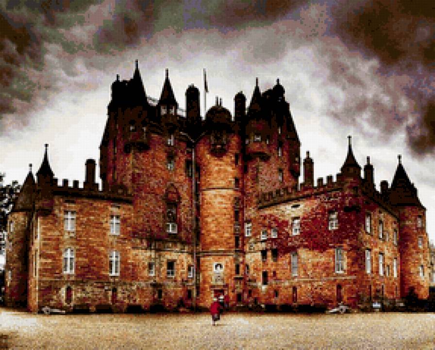 замки мира - мрачный, таинственный, замки, темный, замки мира - предпросмотр