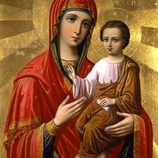 Схема вышивки «икона»