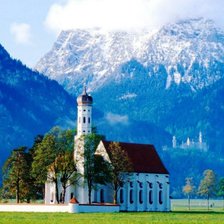 Схема вышивки «замки мира»