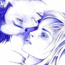 Схема вышивки «Любовь пылает в сердце»