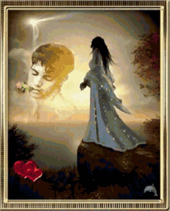 Разве можно словами все высказать, Описать красоту и печаль? - пара, романтика, двое - предпросмотр