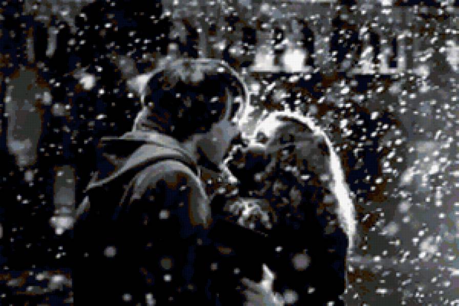 С тобой легко, и нас метель заводит, - пара, любовь, романтика, двое - предпросмотр