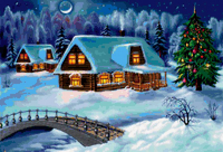 зима - зима новый год - предпросмотр