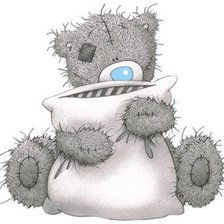 Схема вышивки «Мишка Тедди»