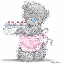 Схема вышивки «Мишка Тедди»