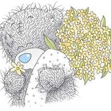 Схема вышивки «Мишка Тедди»