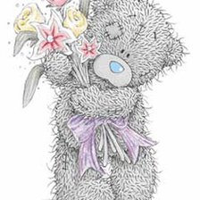 Схема вышивки «Мишка Тедди»