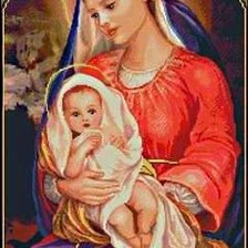 Схема вышивки «Материнство»