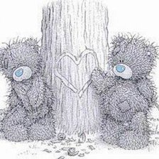 Схема вышивки «Мишка Тедди»