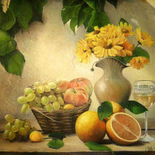 Схема вышивки «натюрморт 1»
