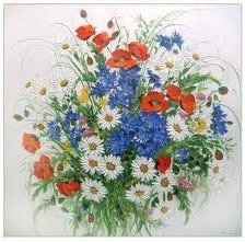 Схема вышивки «цветы»