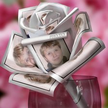 Схема вышивки «Необычный портрет»