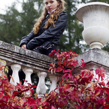 Схема вышивки «парк»