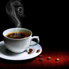 Схема вышивки «Чашка кофе»