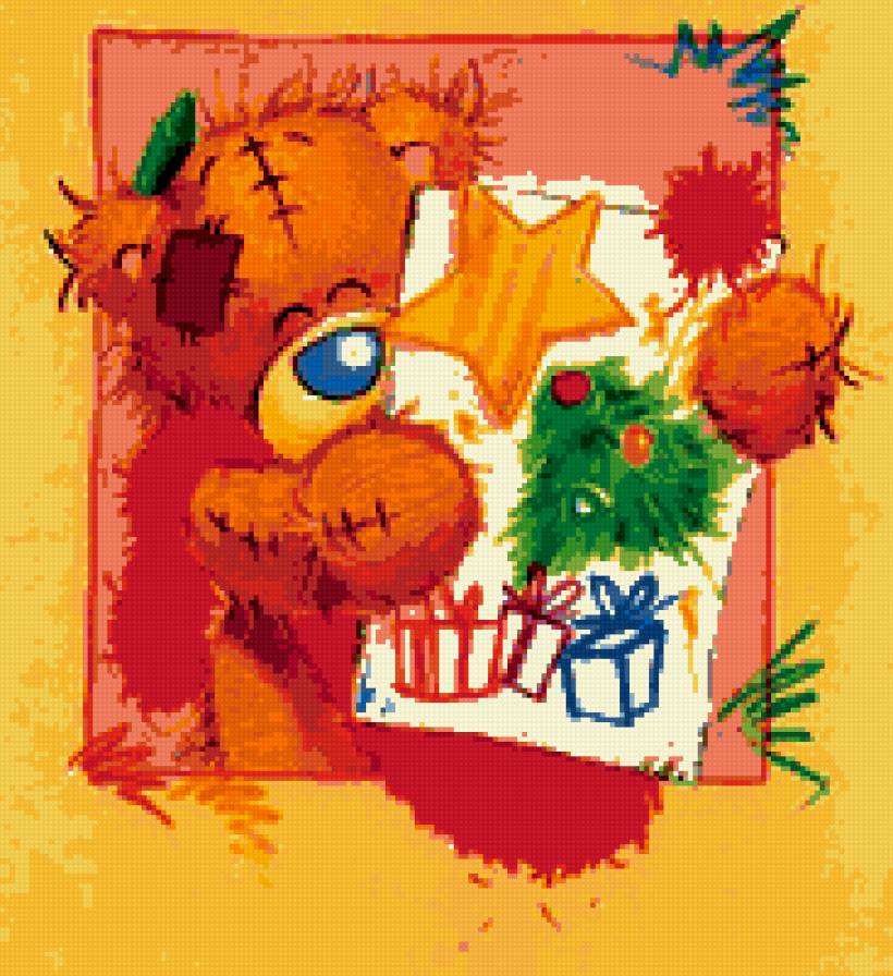 Мишка Тедди - предпросмотр