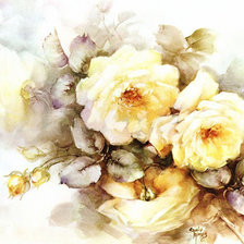 Схема вышивки «розы 2»