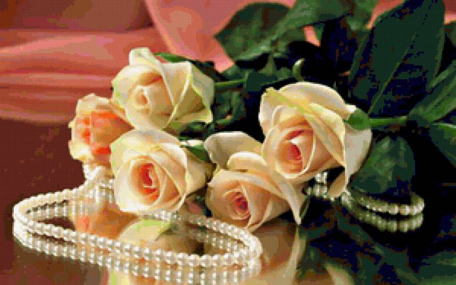 8760878760 - розы, ювелирные изделия, цветы, роза, букет, цветок, романтика, любовь - предпросмотр